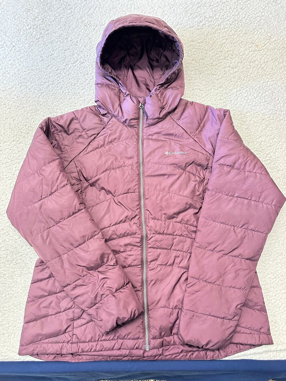 Columbia Womens Puffer Hooded Jacket Size 2XL